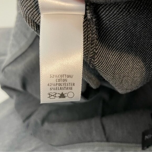 St. John grey slim ankle zip classy high rise trouser pants size 10 - Picture 9 of 9